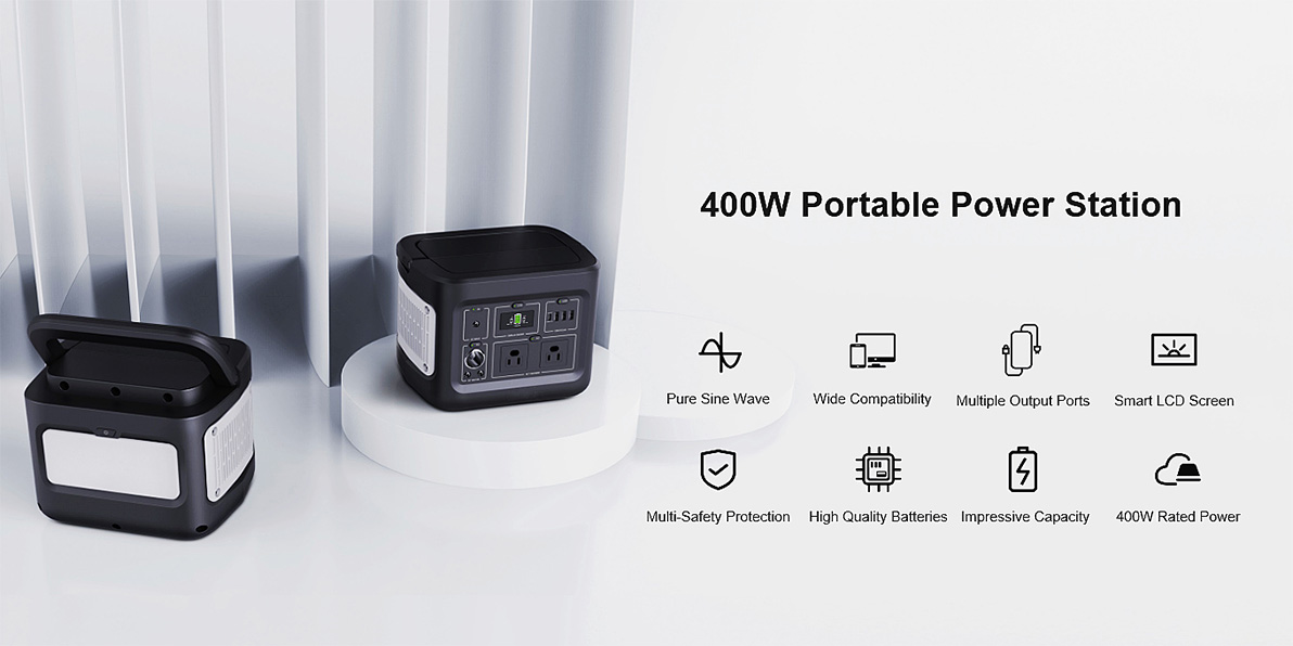 充電用400Wメンテナンスフリーソーラージェネレーター